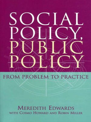 cover image of Social Policy, Public Policy